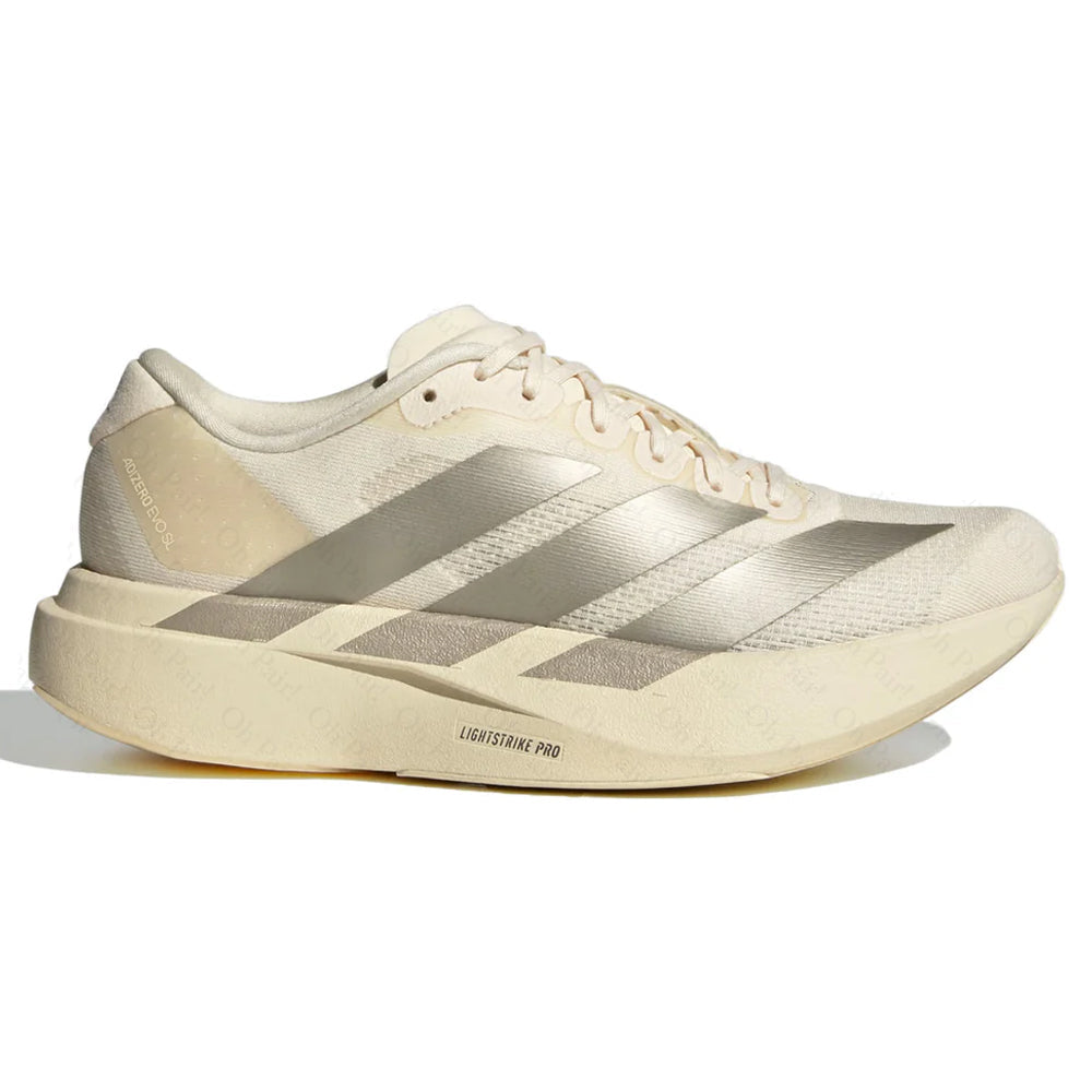 Adidas Adizero Evo SL Ivory Cream Metallic