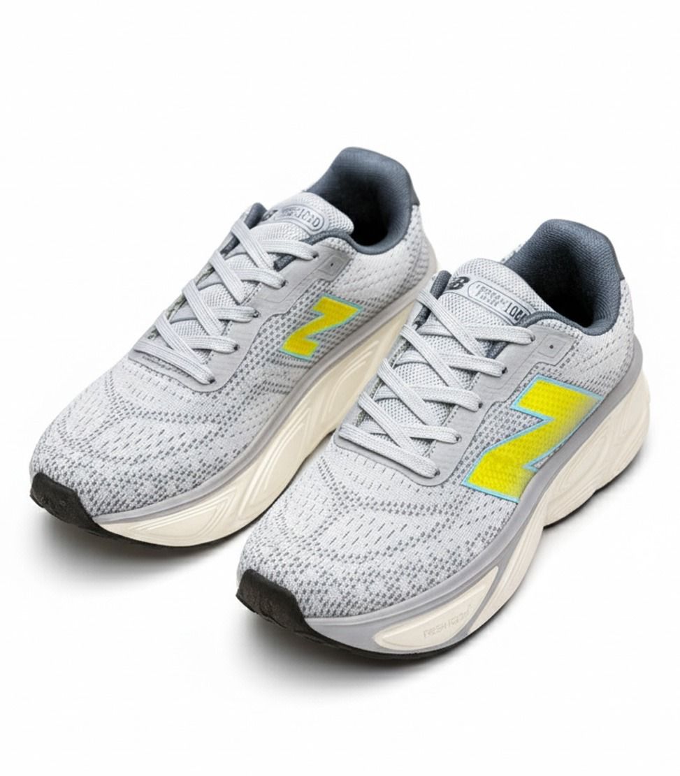 New Balance Fresh Foam X More V5 Quarry Blue sole detail – max cushion running shoes Pakistan