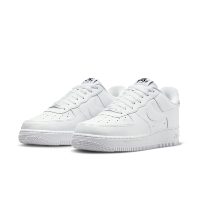 Nike Air Force 1 Triple White lifestyle shot – iconic all-white sneakers for men and women in Pakistan