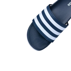 Adidas Adilette Comfort Navy Slide – Sole & Strap Detail | Shop Adidas Slides Pakistan